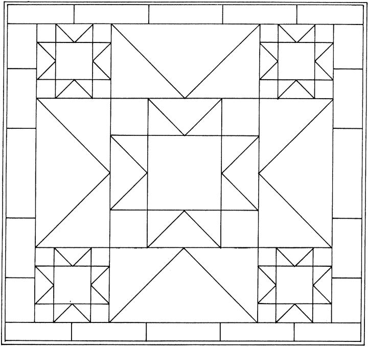 quilting coloring pages - photo #6