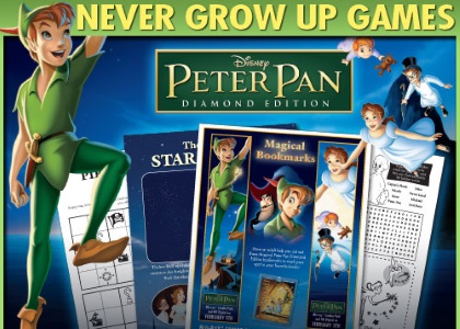 Peter Pan printable activities