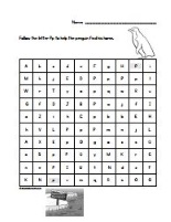 Penguin Letter P Maze