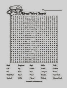 bread word search