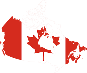 Canada Map Flag
