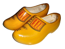 Dutch Wooden Shoes Clogs
