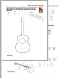 guitar cubism decoder worksheet