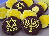 Hanukkah coin cookies recipe