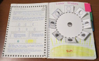 Moon Phases Science Organizer
