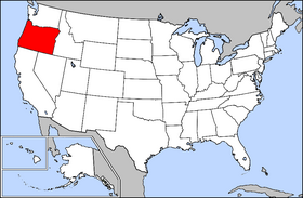 Oregon Map USA
