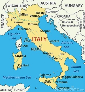 Why is Italy shaped like a boot?