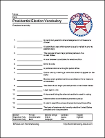 Presidential Election Printables