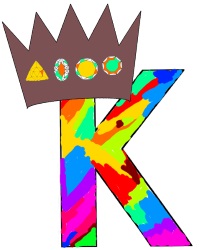 K - King Crown Art