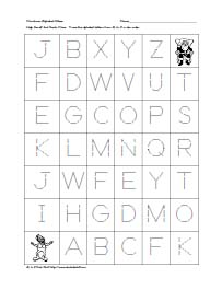 Christmas Alphabet Maze