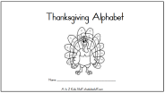 Thanksgiving Alphabet