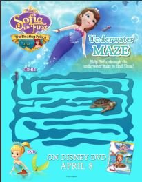 Sofia the First Maze