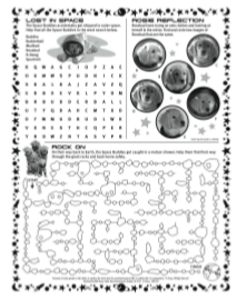 Space Buddies Activity Sheet