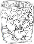 Veggie Tales Easter Color Pages