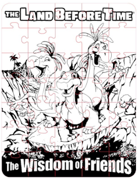 Dinosaur Coloring Puzzle