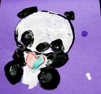 Panda Painting