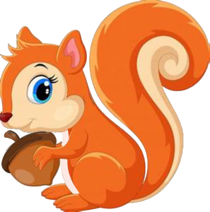 Cartoon Squirrel