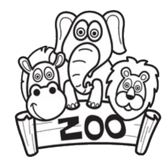 A to Z Kids Stuff | Zoo Coloring Pages