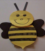 Bumble Bee Lunch Bag Puppet