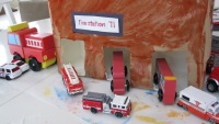 Milk Carton Fire Station