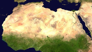 Sahara Desert Satellite Image