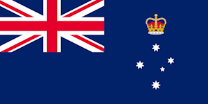 Flag of Victoria Australia