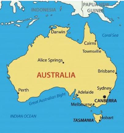 Australia Map