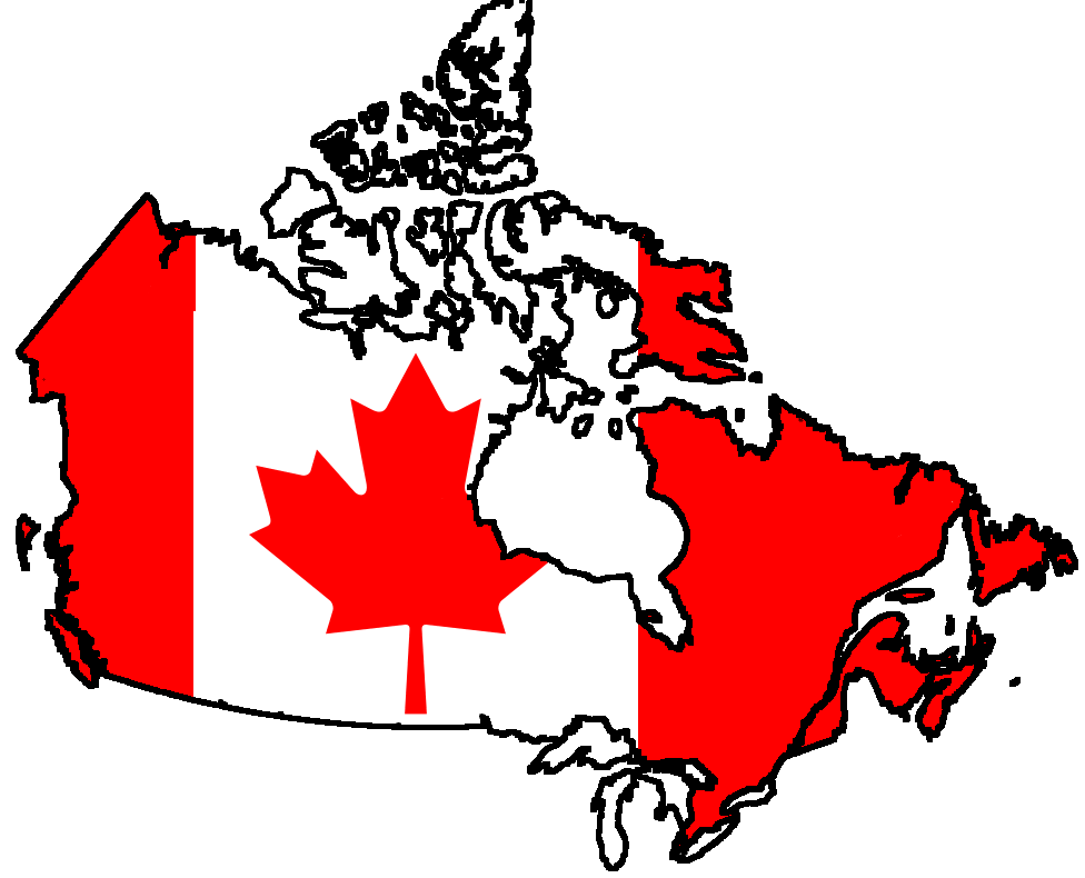 Canada Map Flag