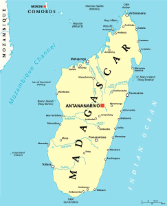 Madagascar map