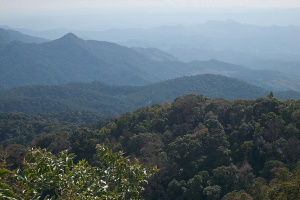 View west from Doi Inthanon