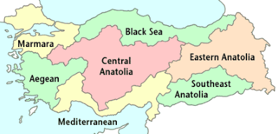 Turkey Regions