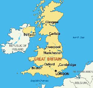 Map United Kingdom