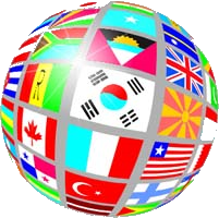 Flags World Globe
