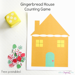 Gingerbread House Counting Game