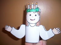 St. Lucia Day crafts and printables