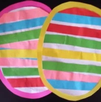 Easy Striped Easter Egg Craft