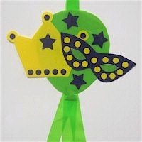 Mardi Gras Windsock Craft