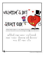 Valentine's Day Secret Code