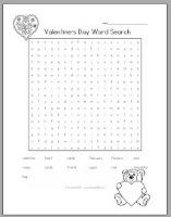 Valentine's Day Word Search