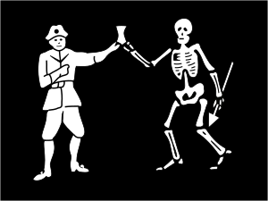 Bartholomew “Black Bart” Roberts First Flag