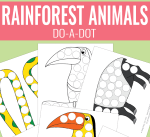 Rainforest Animals – Dot Dauber