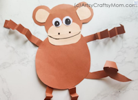 Accordion Monkey Craft