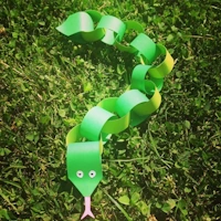 Paper Chain Snake