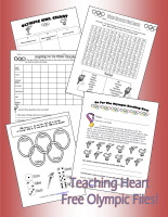 6  Olympic Printables