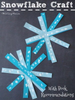 Winter Preschool Snowflake Craft