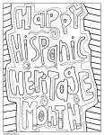 Hispanic Heritage Month worksheets