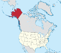 Alaska USA Map