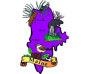 Maine State Symbols