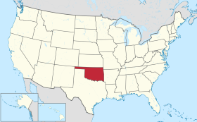 Oklamona Map USA