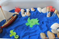 Nautical Sensory Table